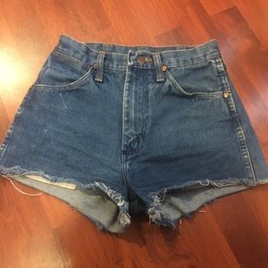 Vintage Wrangler High Waist Shorts